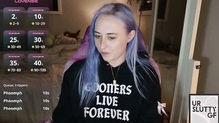ursluttygf - My Stripchat Stream sex-toys trimmed topless best curvy-young