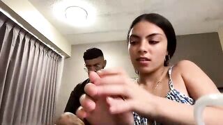 numbuniverse - Chaturbate Models footjob cam girl pink blowjob