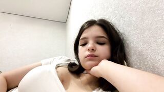 HabitedGatherer - Model Stripcam medium-hair medium fingering-teens striptease-teens topless