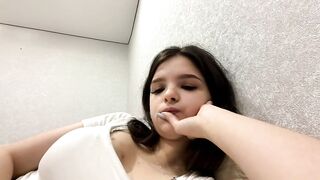 HabitedGatherer - Model Stripcam medium-hair medium fingering-teens striptease-teens topless