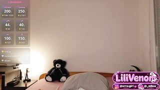 LiliVenom - My Model Stripcam ahegao brunettes-blowjob doggy-style-creampie anal-petite doggy-style