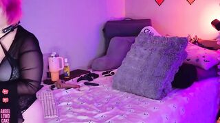 Angel-Lewd-Cake - My Model Stripcam cuckold-creampie curvy big-ass-white heels creampie