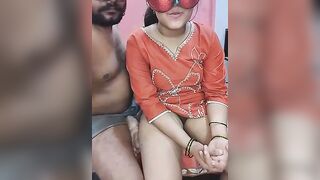 PUNJABICOUPLE09 - My Model Stripcam anal-toys nipple-toys anal-indian 69-position fingering