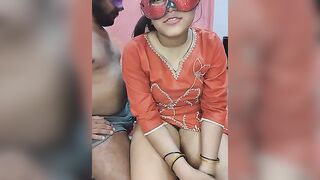 PUNJABICOUPLE09 - My Model Stripcam anal-toys nipple-toys anal-indian 69-position fingering