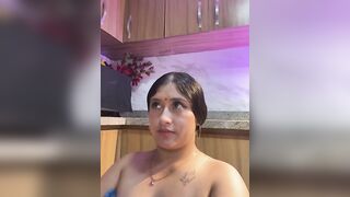 kalpanaaishaa - My Model Stripcam dildo-or-vibrator-deepthroat camel-toe masturbation black-hair yoga-young