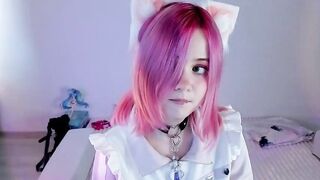 Hikkacat - My Model Stripcam sexting anime middle-priced-privates-white emo big-tits-white