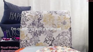 royalmonday69 - Private  [Chaturbate] Sensual naughty bareback shemale-anal