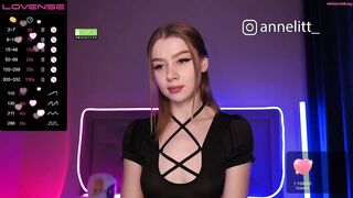 annelitt - Private  [Chaturbate] brunette Spy Video electric arousal fuck-her-hard