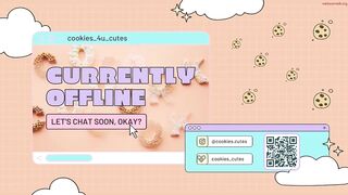 cookies_4u_cute - Private  [Chaturbate] gapes-gaping-asshole Domi Virtual adult model Exquisite gaze