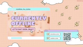 cookies_4u_cute - Private  [Chaturbate] gapes-gaping-asshole Domi Virtual adult model Exquisite gaze