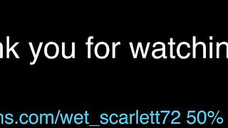 wet_scarlett72 - Private  [Chaturbate] Lustful Play sucking Graceful madure