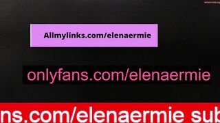 elena_ermie - Private  [Chaturbate] balloons Sexual Addiction Breathtaking bust titten