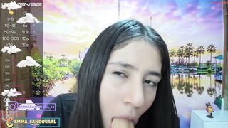 emma_sandovaal - Private  [Chaturbate] Awesome wildgirl internal Sparkling Eyes